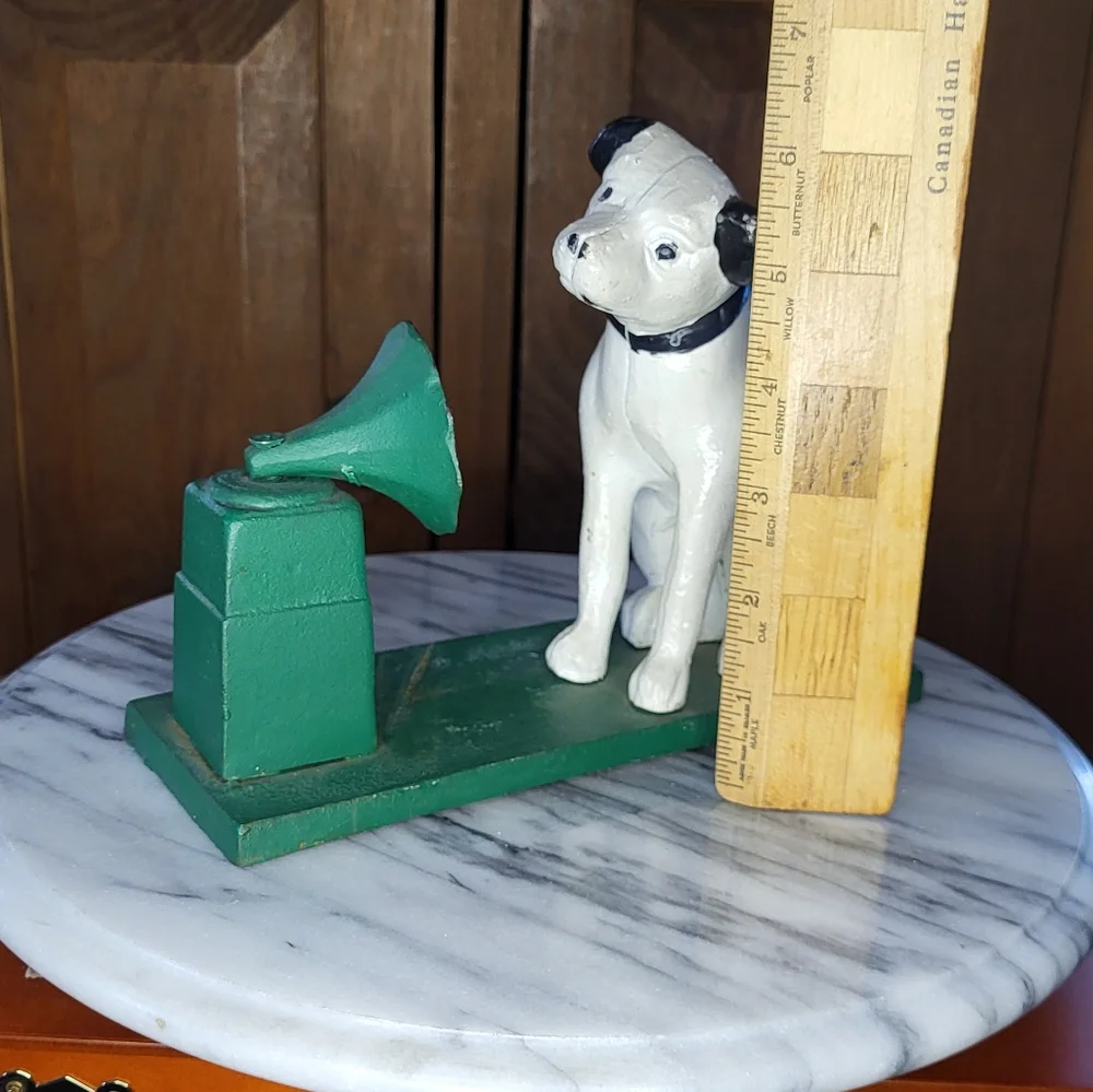 Vintage Dog Figurine with Phonograph - Picture 5 of 14